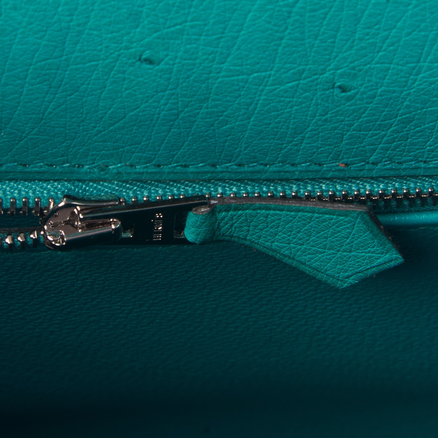Hermes Ostrich Kelly Sellier 25 Vert Verone 24 of 45