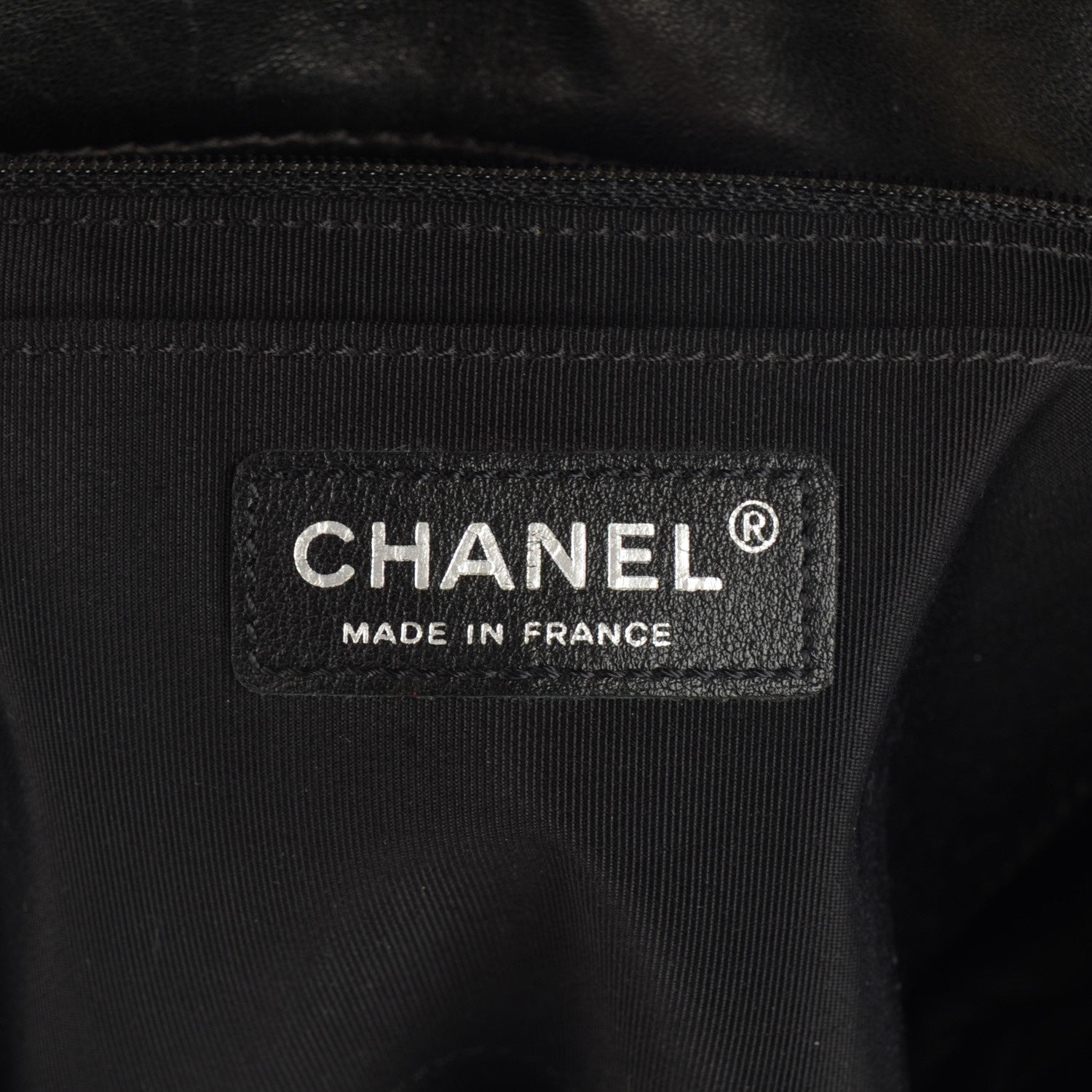 Chanel Lambskin Chevron Medium Leo Lion Flap Black 6 of 8