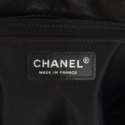 Chanel Lambskin Chevron Medium Leo Lion Flap Black 6 of 8