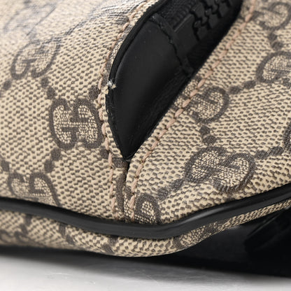 Gucci GG Supreme Monogram Belt Bag Black 10 of 10
