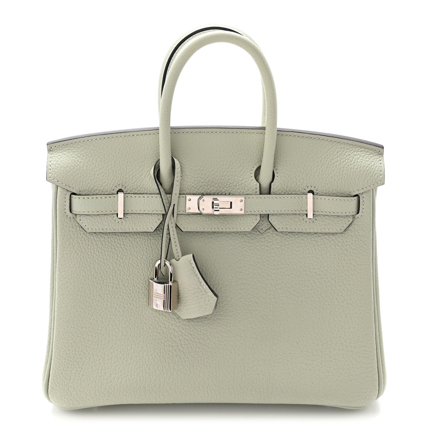 Hermes Togo Birkin 25 Gris Neve 1 of 13