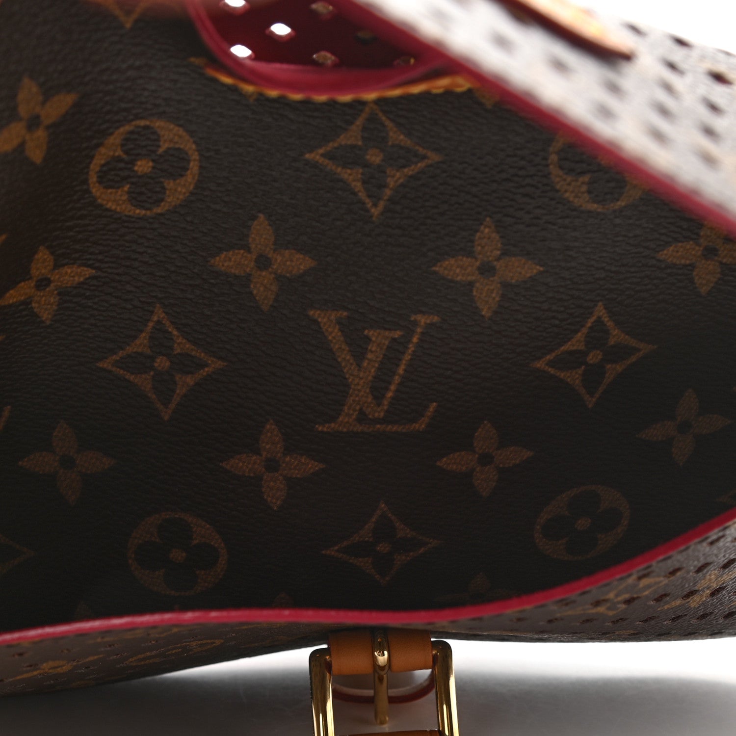 Louis Vuitton Monogram SC Flore Clutch Saumur Corail 5 of 7