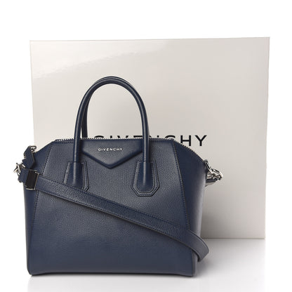 Givenchy Sugar Goatskin Small Antigona Night Blue 14 of 14