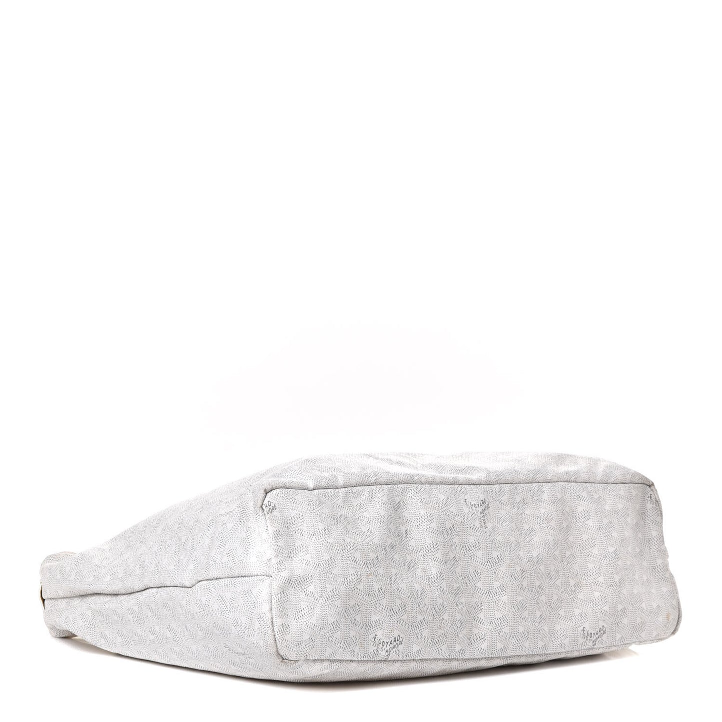 Goyardine Fidji Zip Hobo White