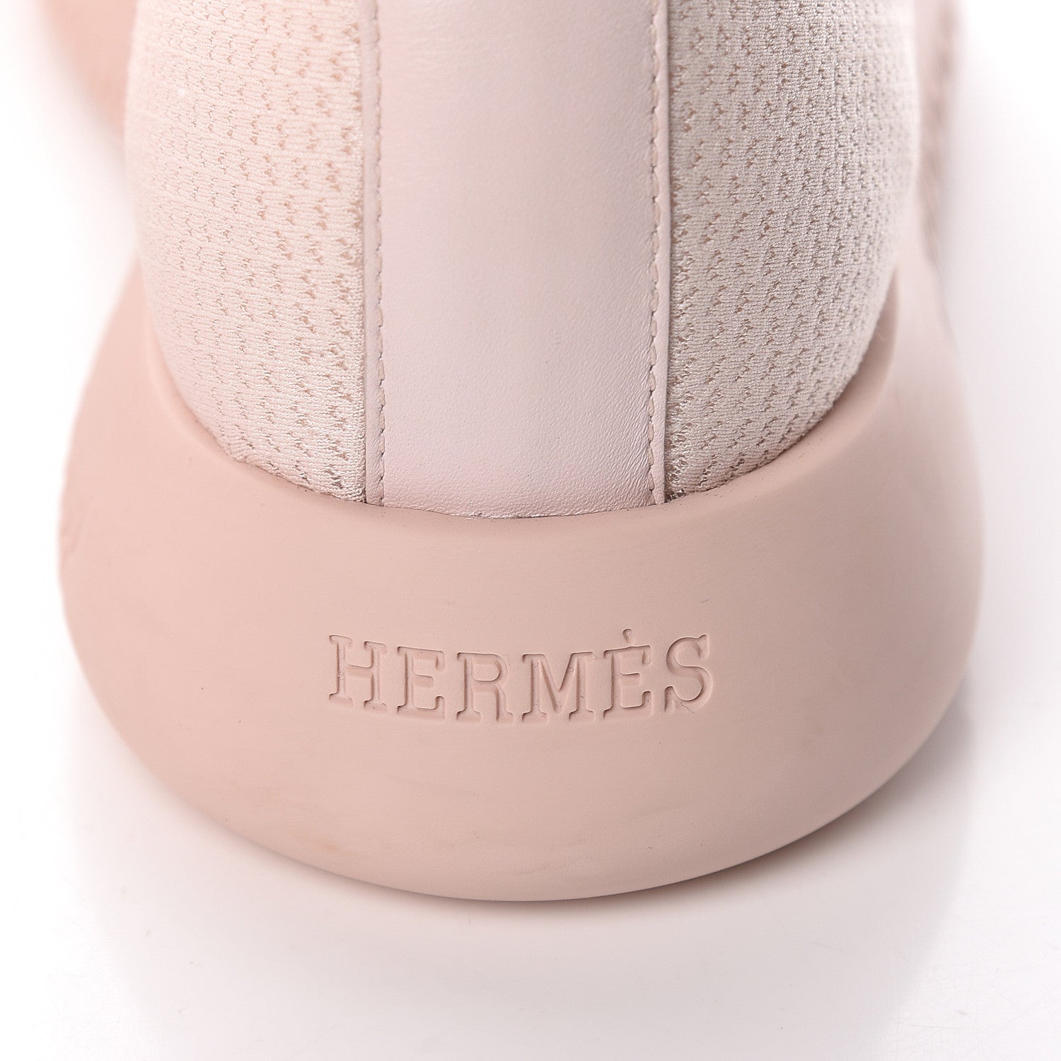 Hermes Mesh Technical Canvas Womens Team Sneakers 36.5 Bois De Santal 6 of 10