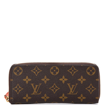 Louis Vuitton Monogram Clemence Wallet Poppy 1 of 9