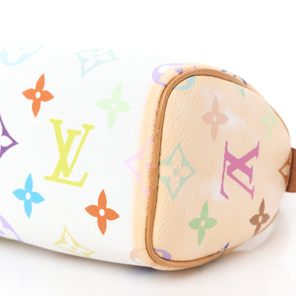 Louis Vuitton Monogram Multicolor Mini Sac HL Speedy White 8 of 9