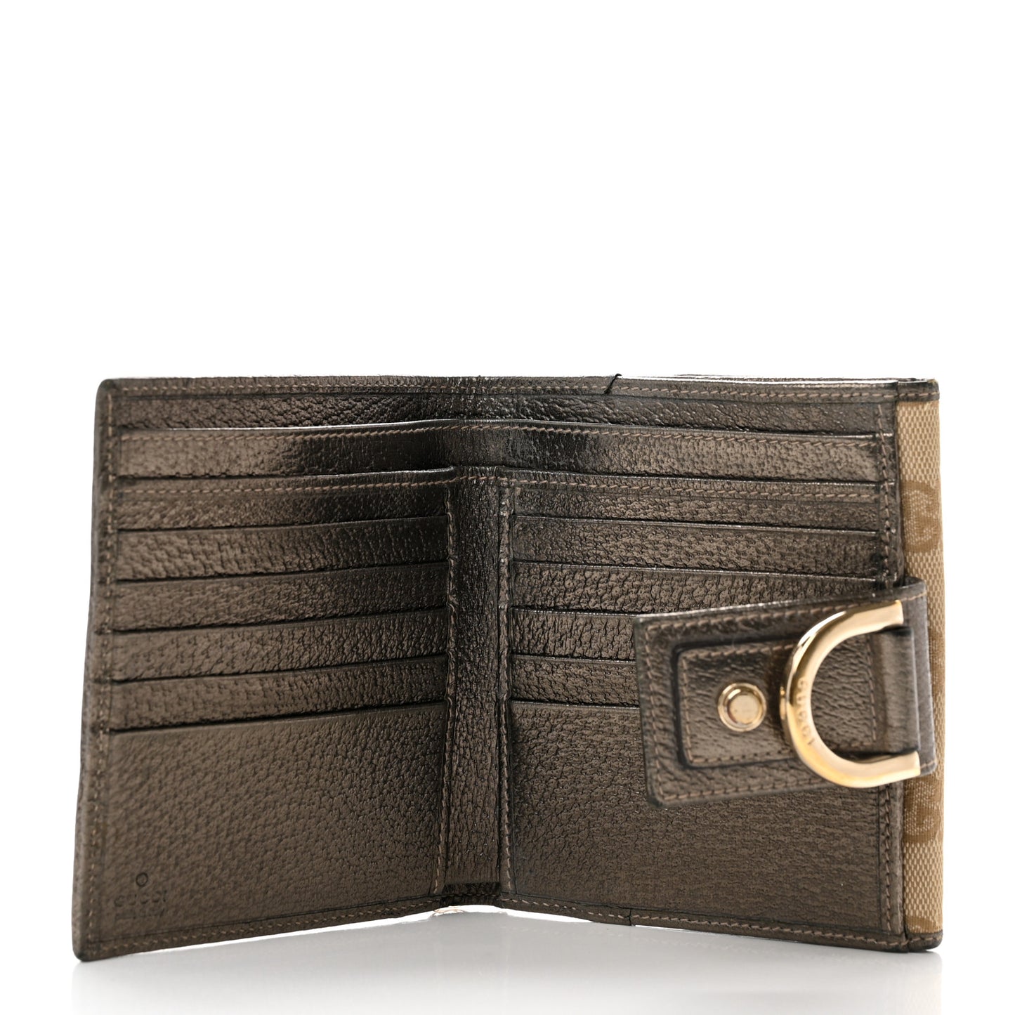 Monogram Abbey Compact Wallet Pewter