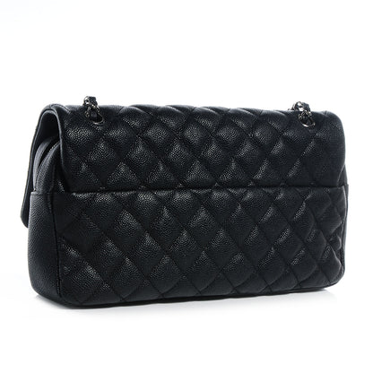 Chanel Caviar Jumbo Easy Flap Black 3 of 7