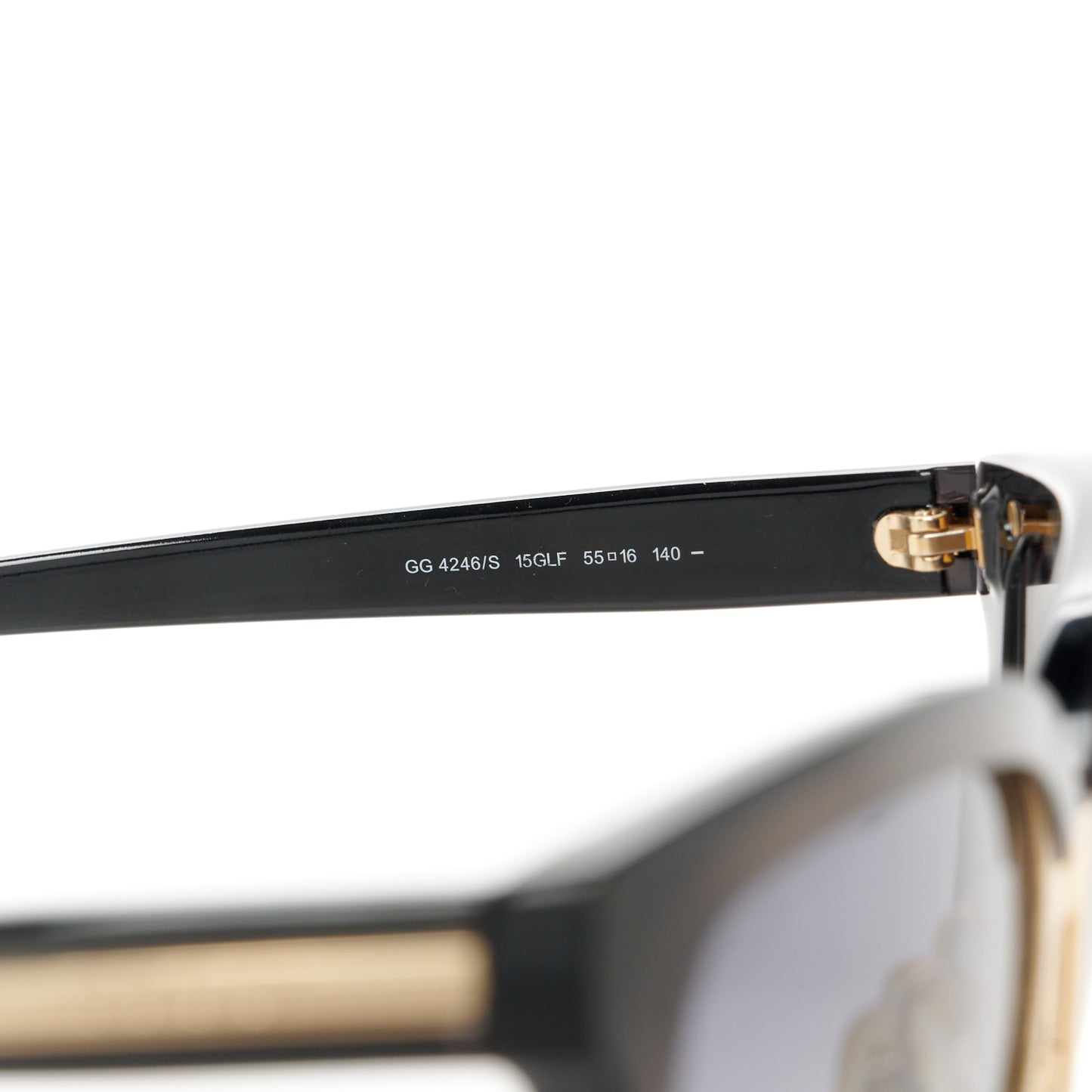 Metal Square Sunglasses GG4246/S Gold