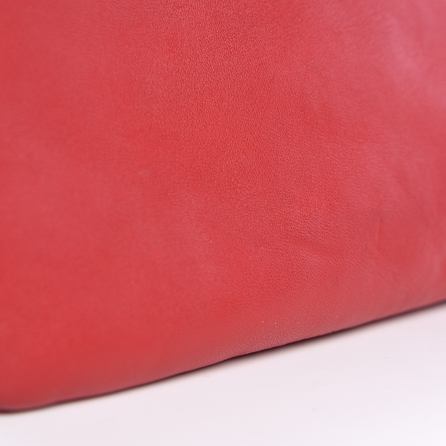 Celine Lambskin Small Trio Crossbody Bag Red 16 of 22