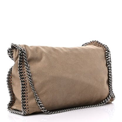 Stella McCartney Shaggy Deer Falabella Fold Over Tote Taupe 3 of 10