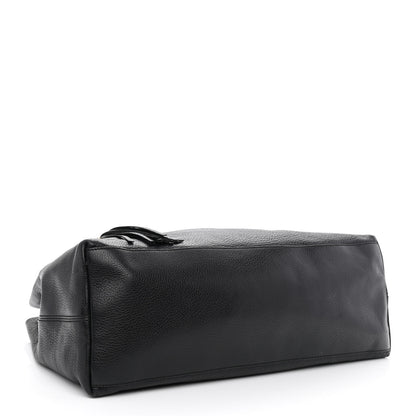 Gucci Pebbled Calfskin Large Soho Chain Shoulder Bag Black 4 of 15