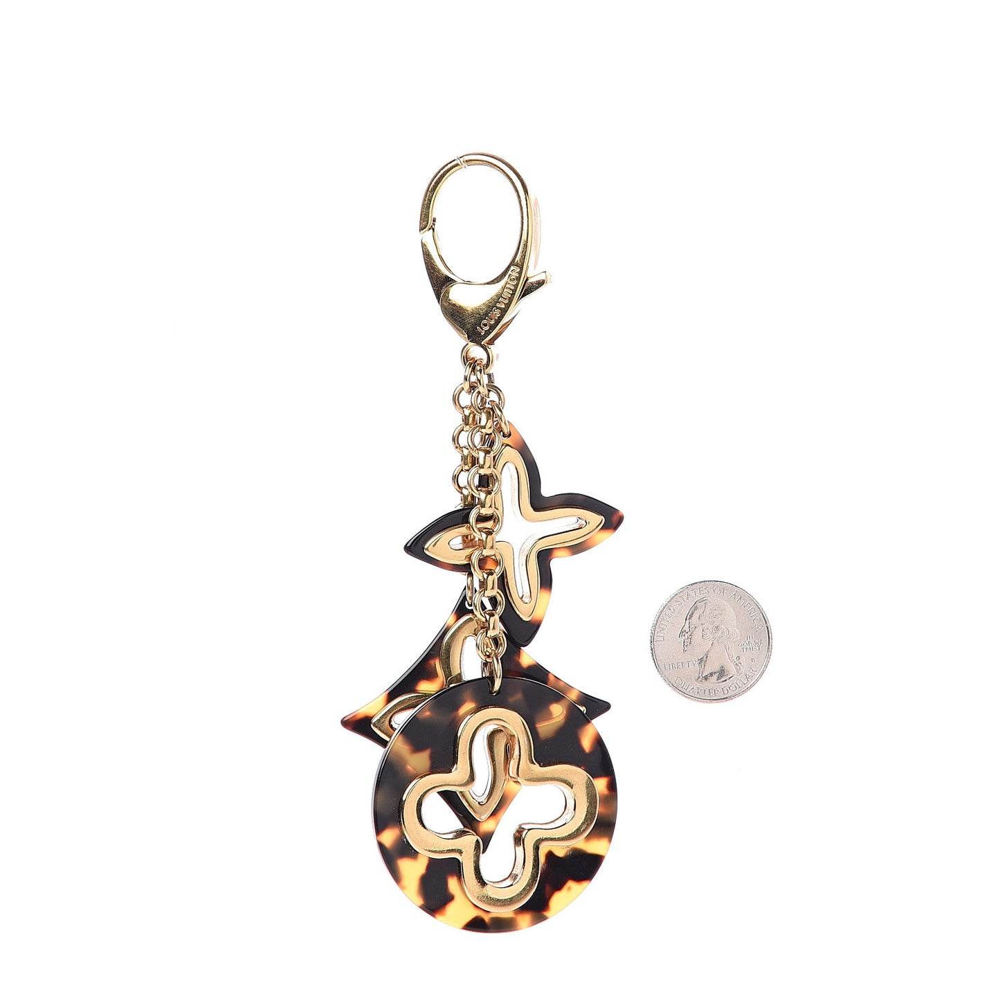 Insolence Bag Charm Ecaille