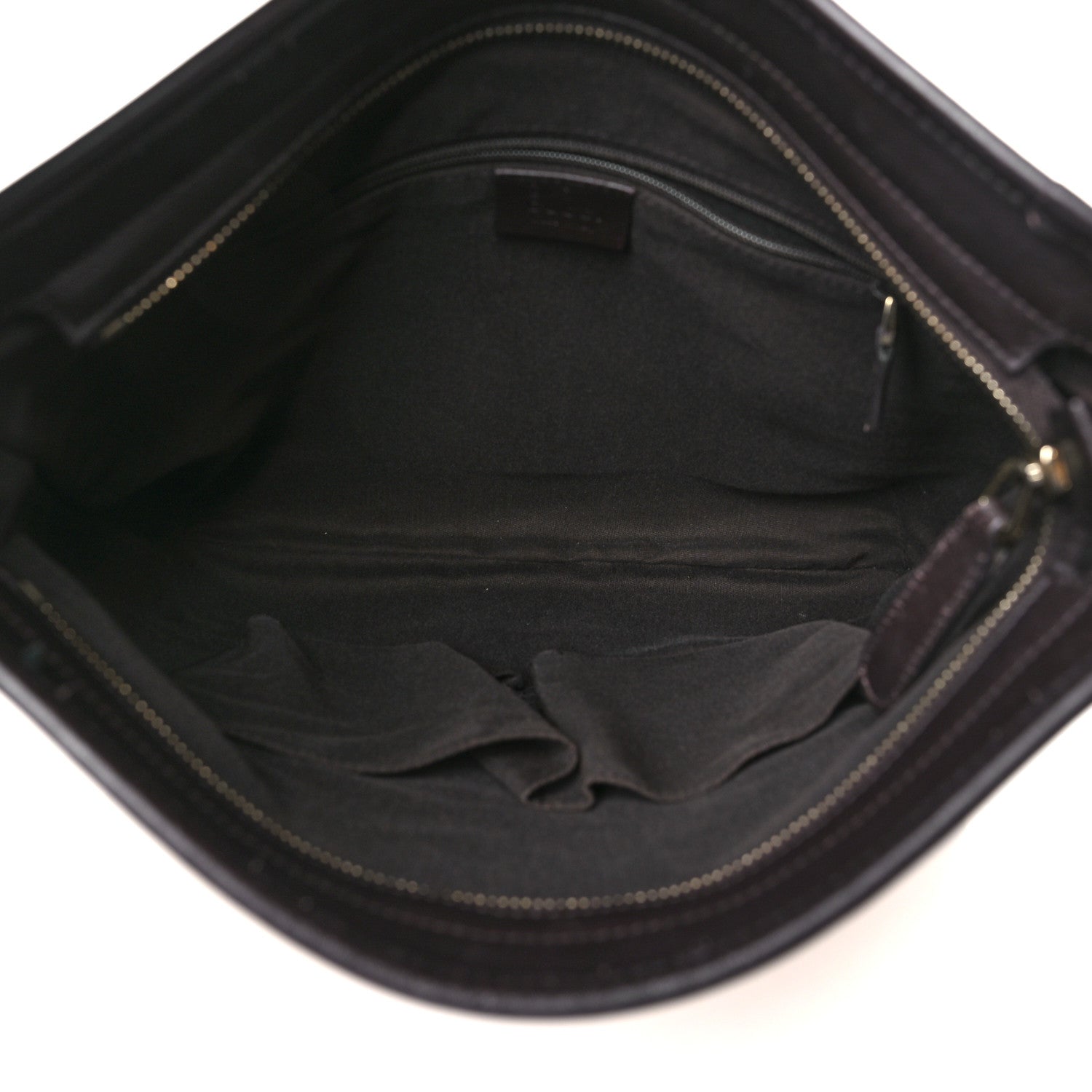 Gucci GG Monogram Web Messenger Bag Dark Brown 5 of 10