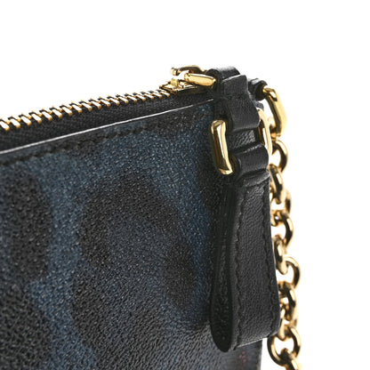 Dolce & Gabbana Dauphine Leopard Print Crossbody Blue Multicolor 10 of 13