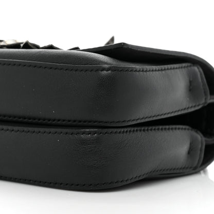 Fendi Calfskin Snakeskin F is Fendi Micro Double Baguette Black Multicolor 9 of 13