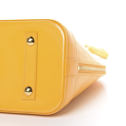 Louis Vuitton Vernis Alma PM Jaune Passion 8 of 10