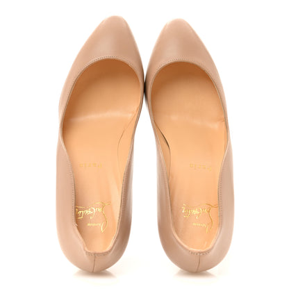 Christian Louboutin Nappa Agneska 85 Pumps 37.5 Nude 2 of 9