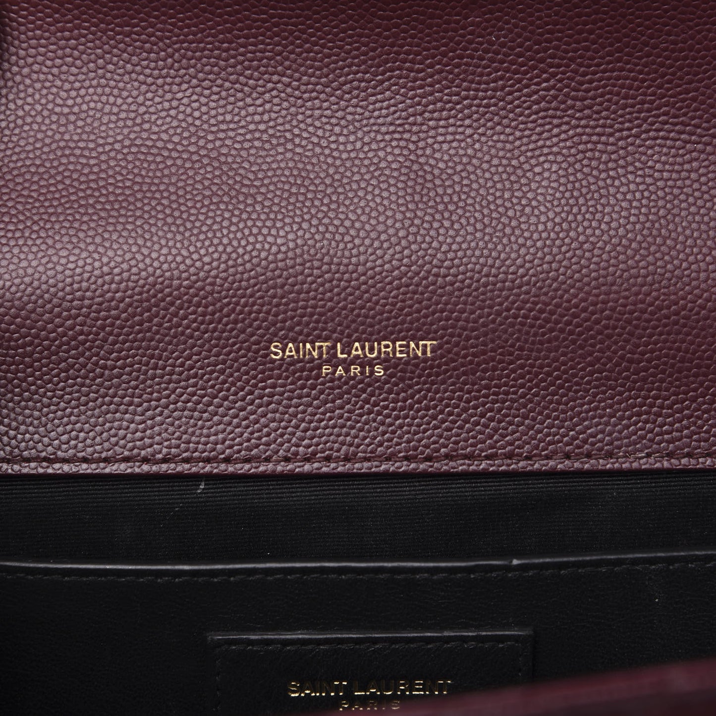 Grain De Poudre Textured Mixed Matelasse Medium Triquilt Monogram Satchel Rouge Legion