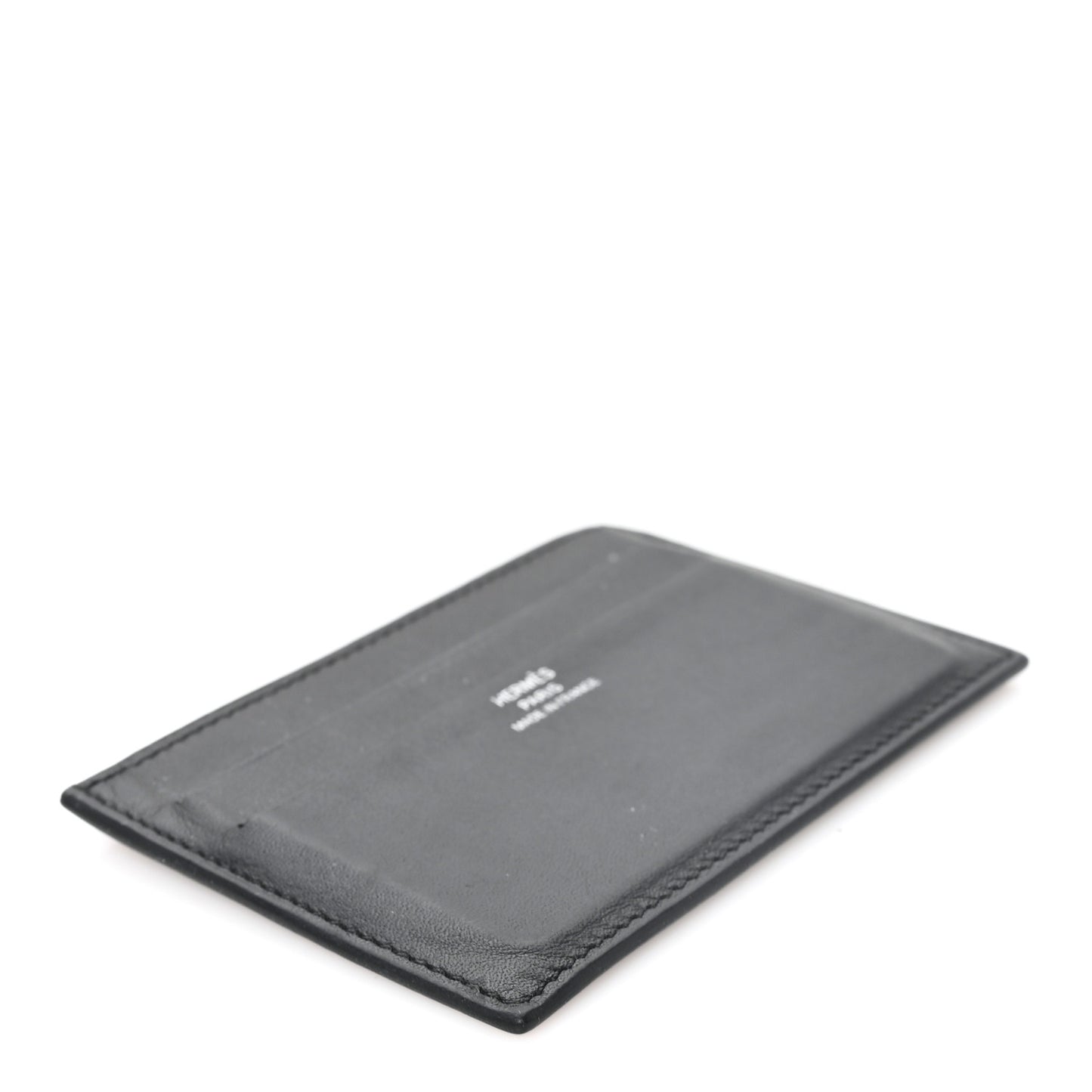 Evercolor Citizen Twill Card Case Black Bleu de France Bleu Saphir
