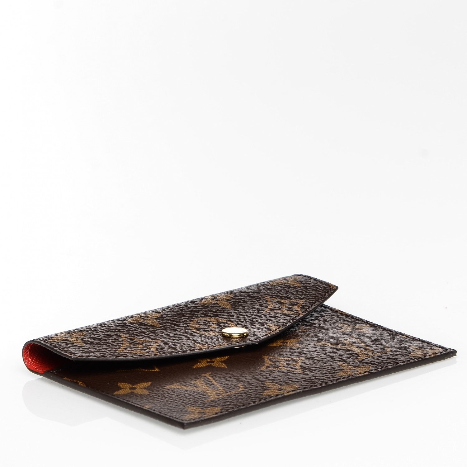 Louis Vuitton Monogram Daily Organizer Envelope Insert Red 4 of 6