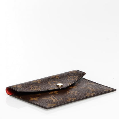 Louis Vuitton Monogram Daily Organizer Envelope Insert Red 4 of 6