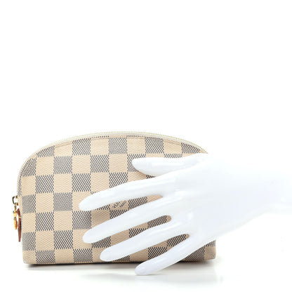 Louis Vuitton Damier Azur Cosmetic Pouch 2 of 9