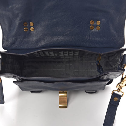 Proenza Schouler Lambskin Tiny PS1 Satchel Midnight 5 of 10