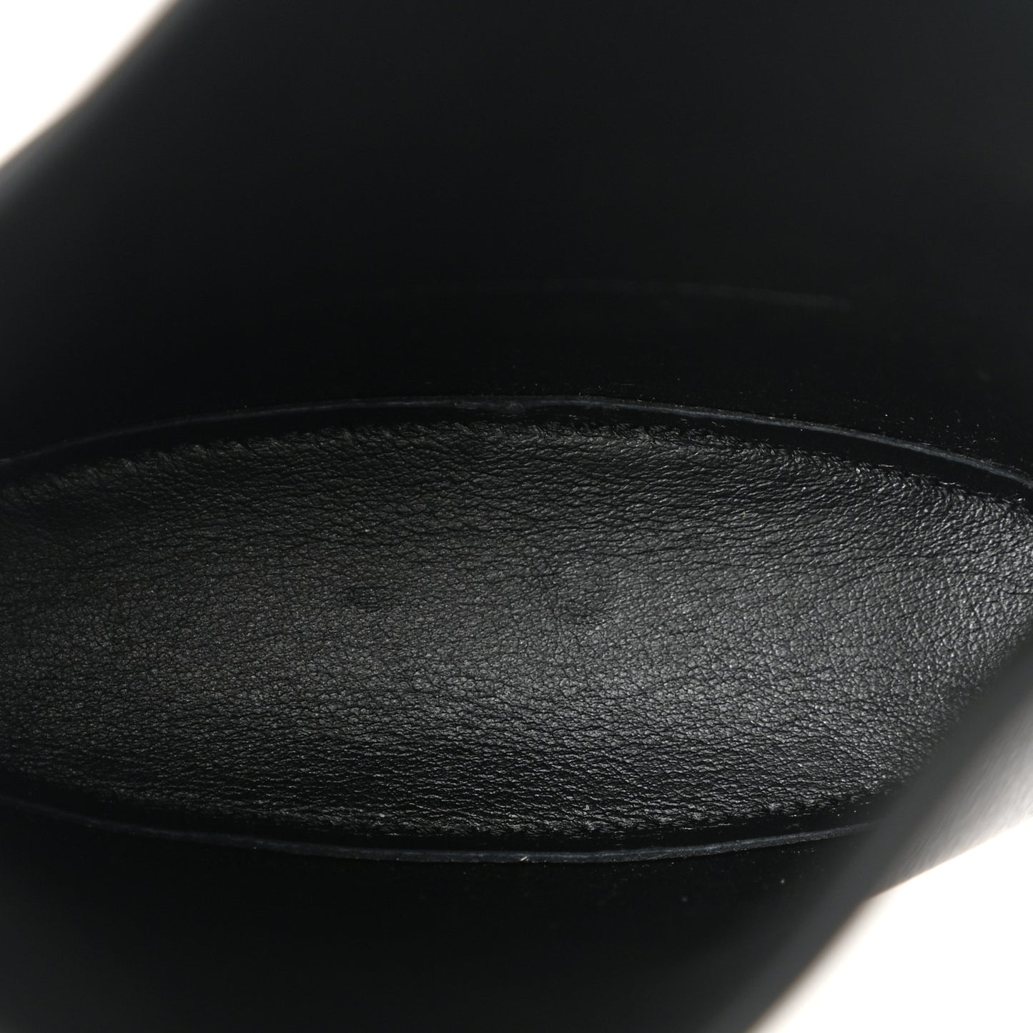 Smooth Calfskin Dice Pocket Black