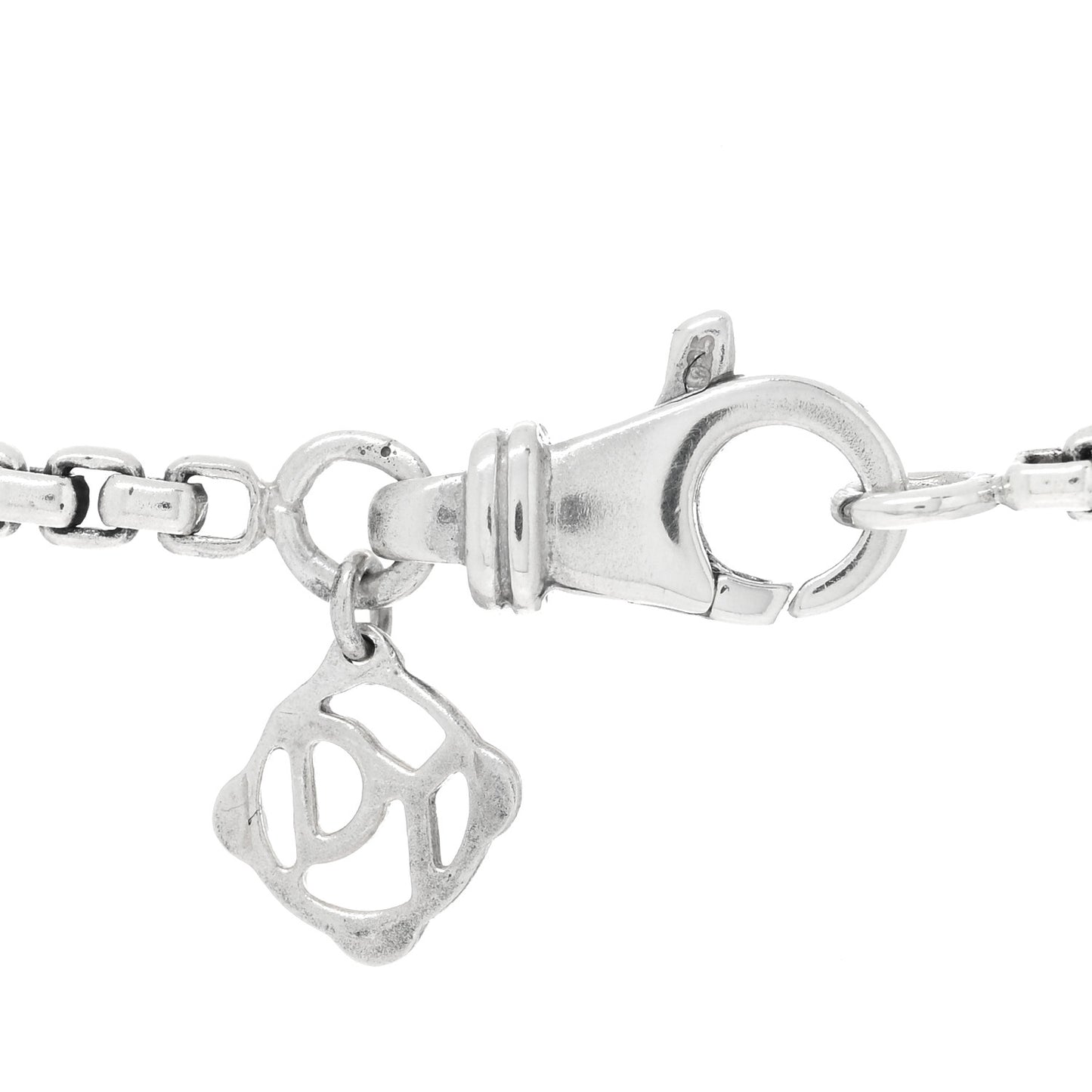 Sterling Silver 18K Yellow Gold X Cross Necklace