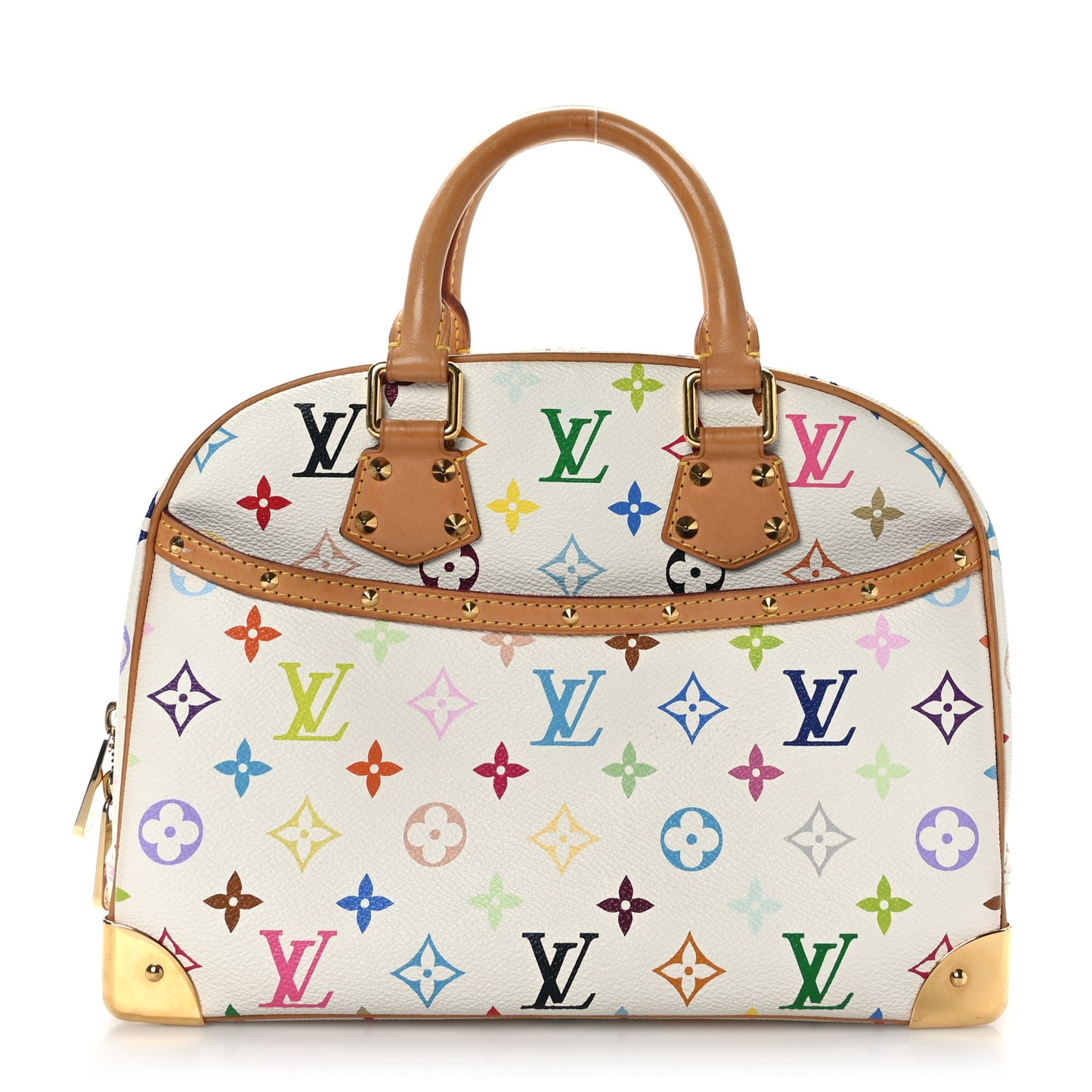 Monogram Multicolor Trouville White