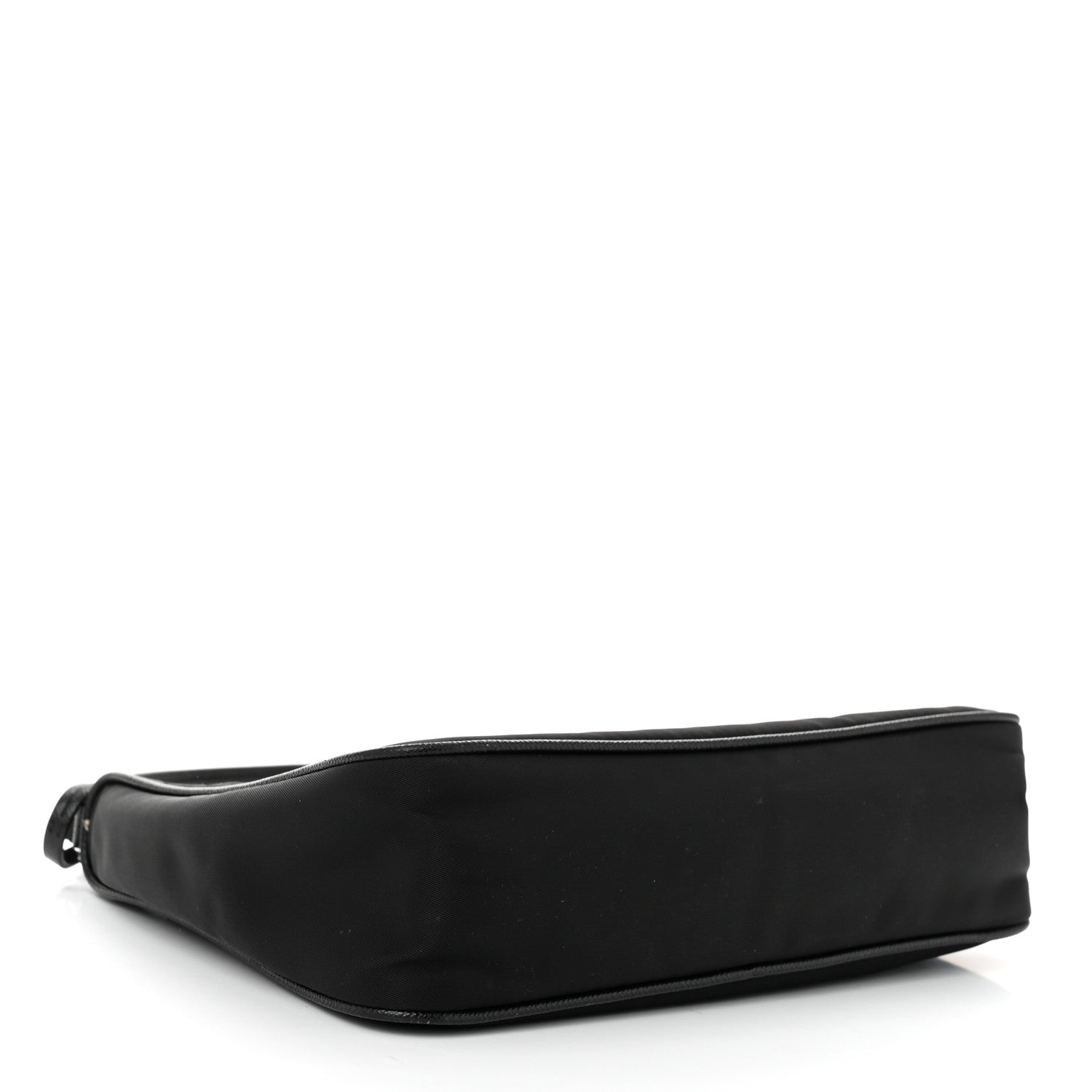Prada Tessuto Nylon Saffiano Mini Re-Edition 2005 Bag Black 4 of 11