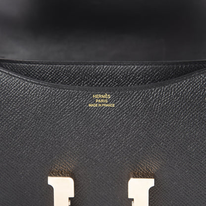 Hermes Epsom Constance 18 Black 6 of 19