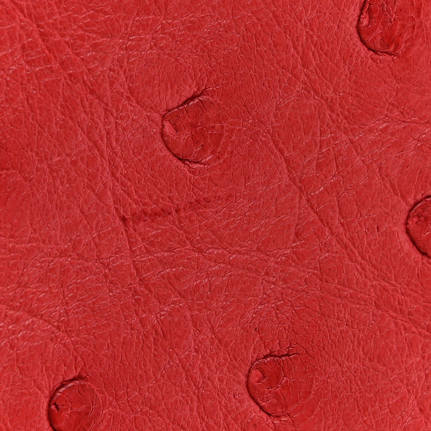 Ostrich Azap Wallet Rouge Vif