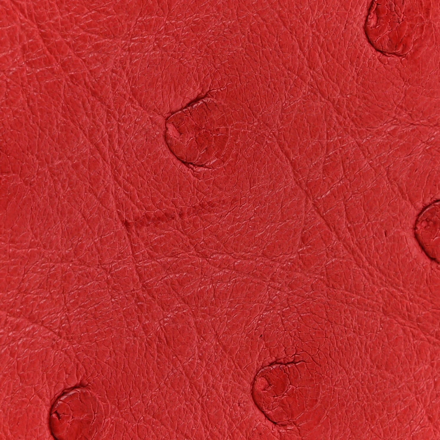 Hermes Ostrich Azap Wallet Rouge Vif 10 of 11