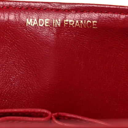Chanel Lambskin Quilted Small Double Flap Red 7 of 18