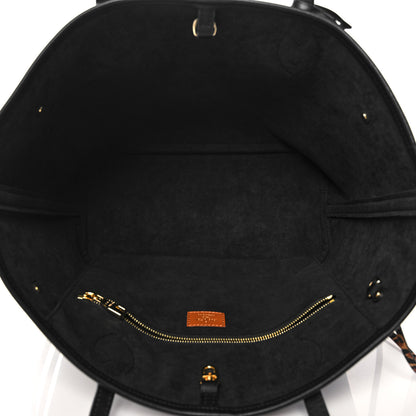 Louis Vuitton Empreinte Monogram Giant Wild At Heart Neverfull MM Black 5 of 11