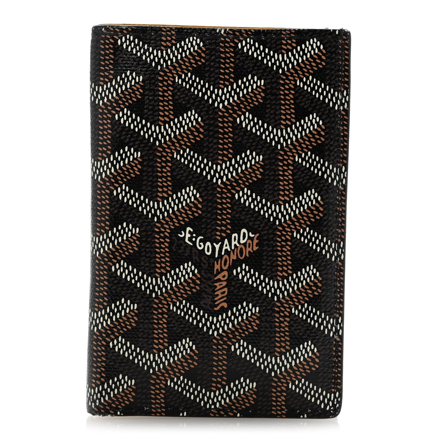 Goyard Goyardine Saint Pierre Card Holder Black 1 of 11