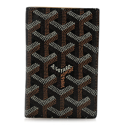 Goyard Goyardine Saint Pierre Card Holder Black 1 of 11