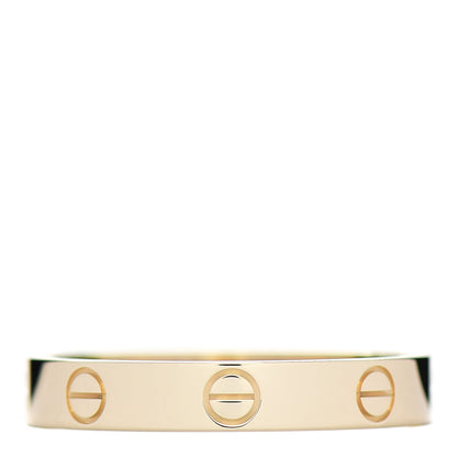 Cartier 18K Yellow Gold 3.5mm LOVE Wedding Band Ring 59 8.75 3 of 5