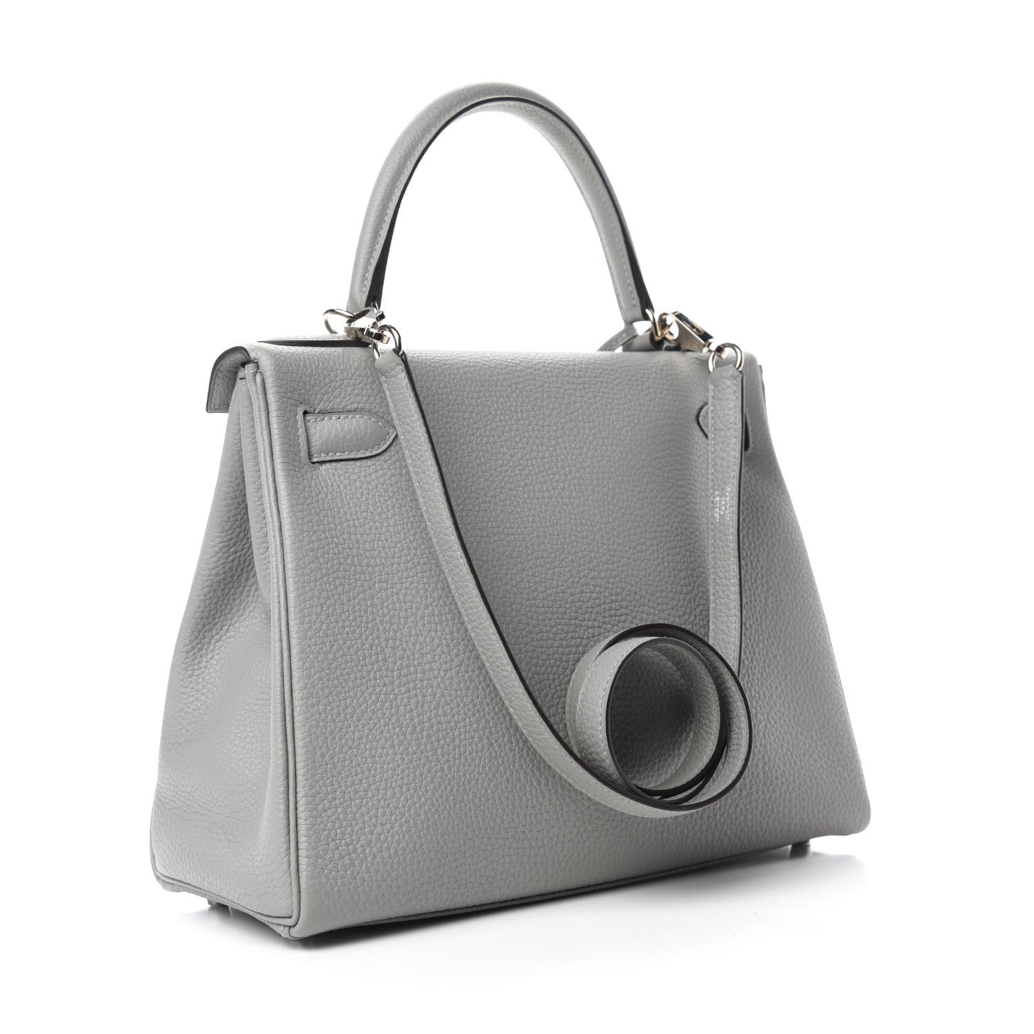 Hermes Togo Kelly Retourne 28 Gris Mouette 3 of 11