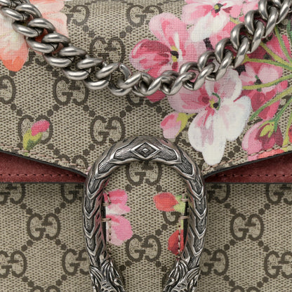 Gucci GG Supreme Monogram Blooms Mini Dionysus Shoulder Bag Beige Multicolor Dry Rose 9 of 12