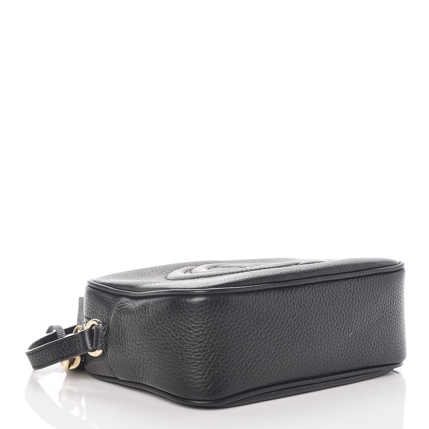 Gucci Pebbled Calfskin Small Soho Disco Bag Black 4 of 11