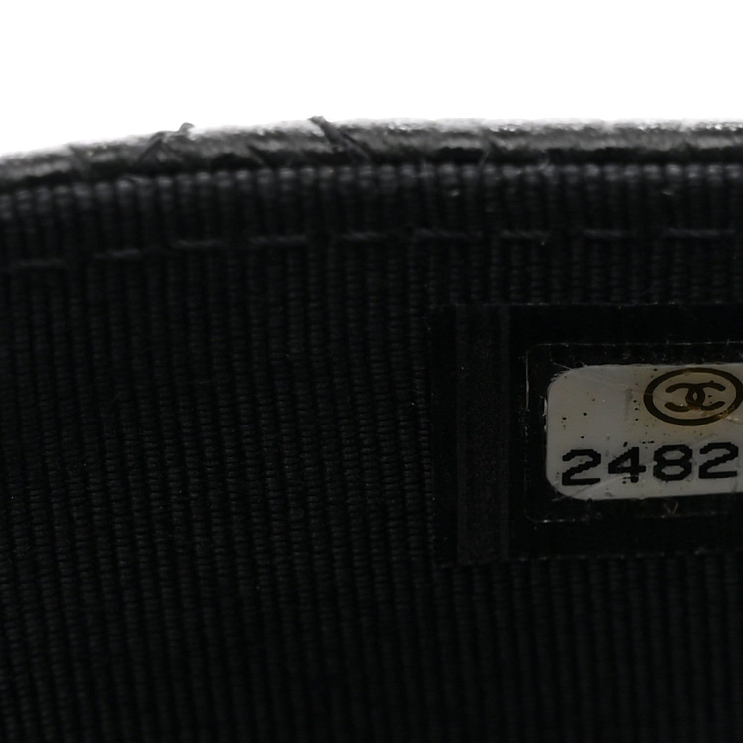 Chanel Caviar Quilted Flap Card Holder Black 7 of 8