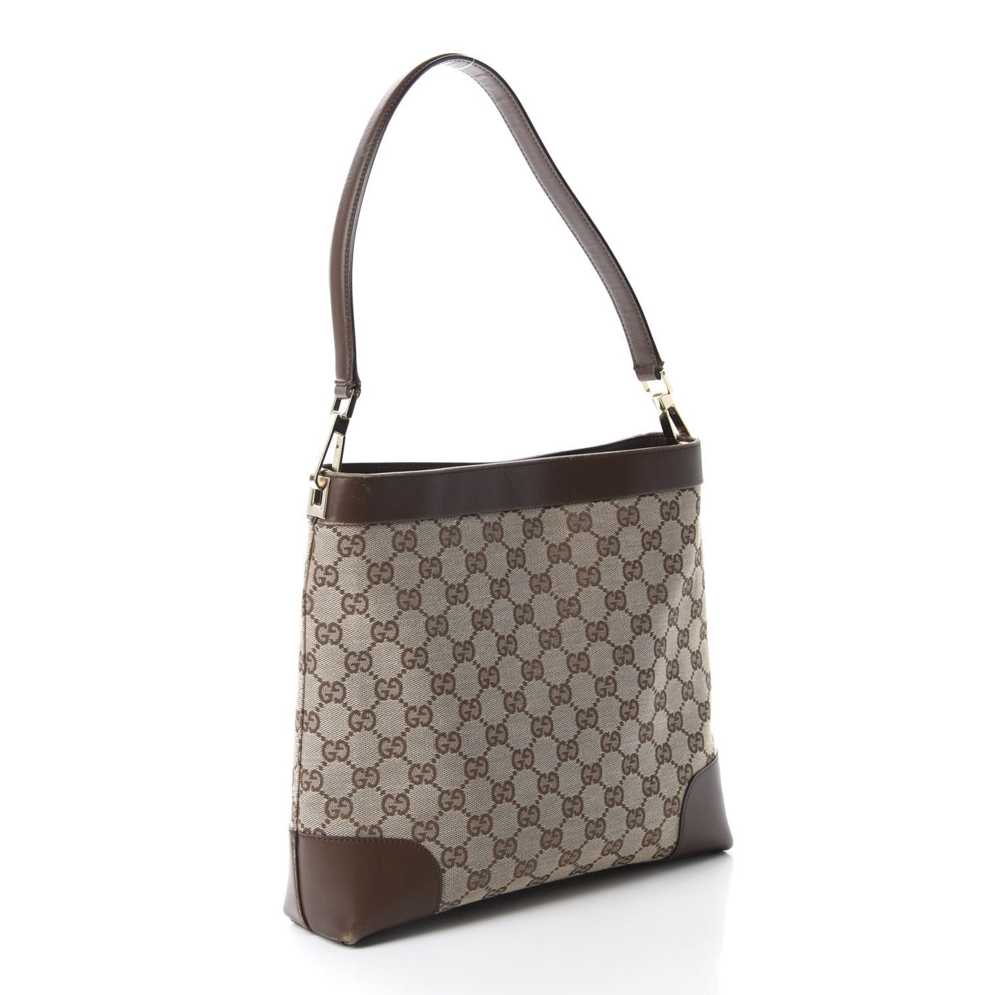 Monogram Hobo Dark Brown