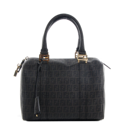 Fendi Zucchino Spalmati Forever Small Boston Moro Black 1 of 10