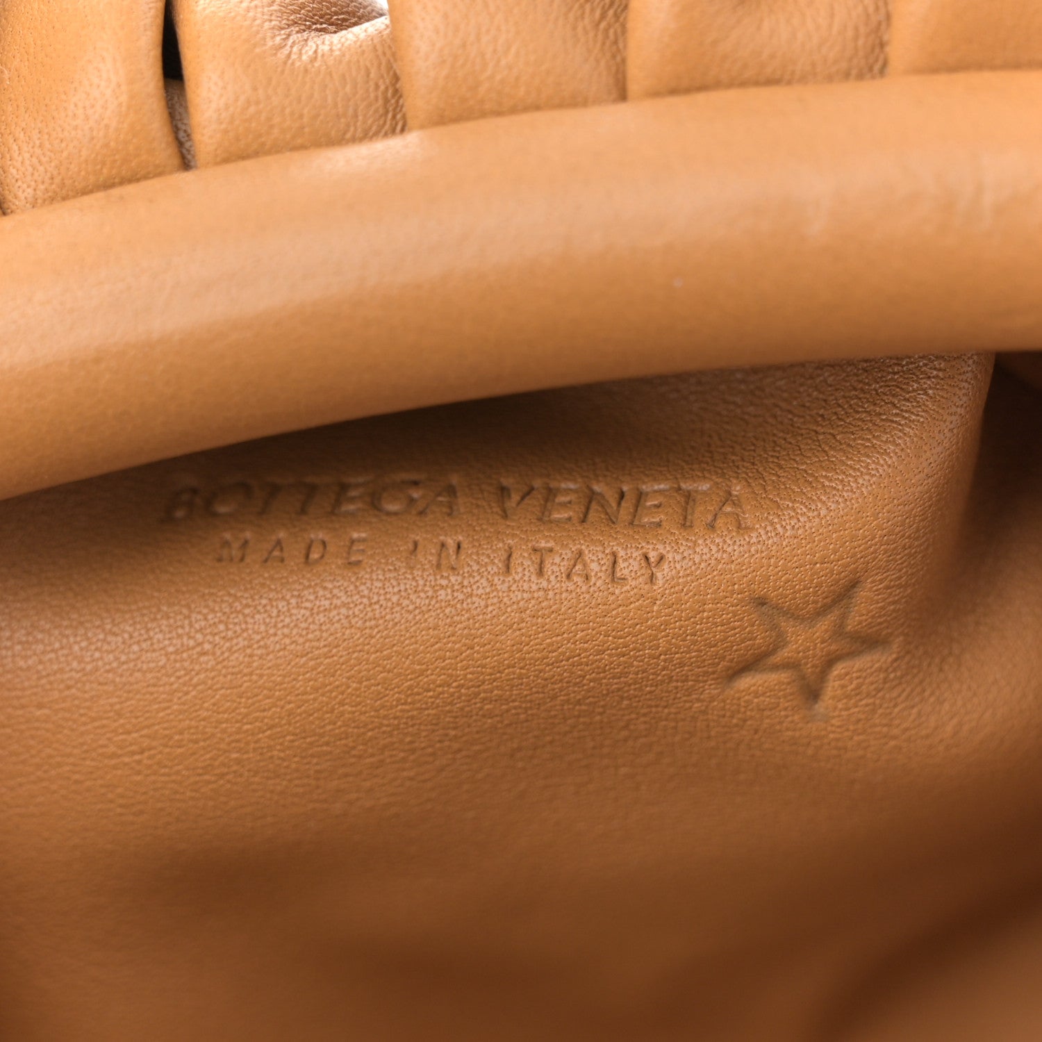 Bottega Veneta Butter Calfskin The Mini Pouch Cammello 6 of 10