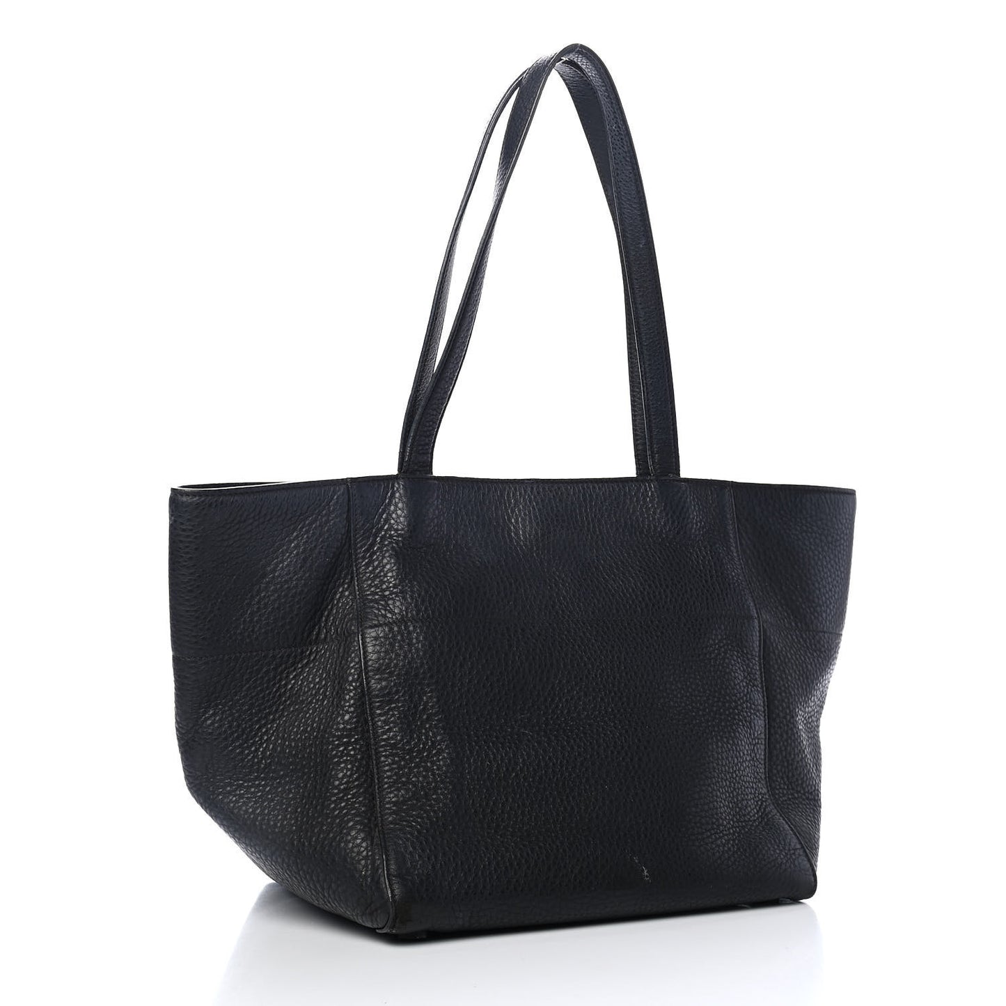 Vitello Daino Tote Black
