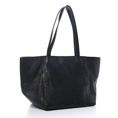 Prada Vitello Daino Tote Black 2 of 5